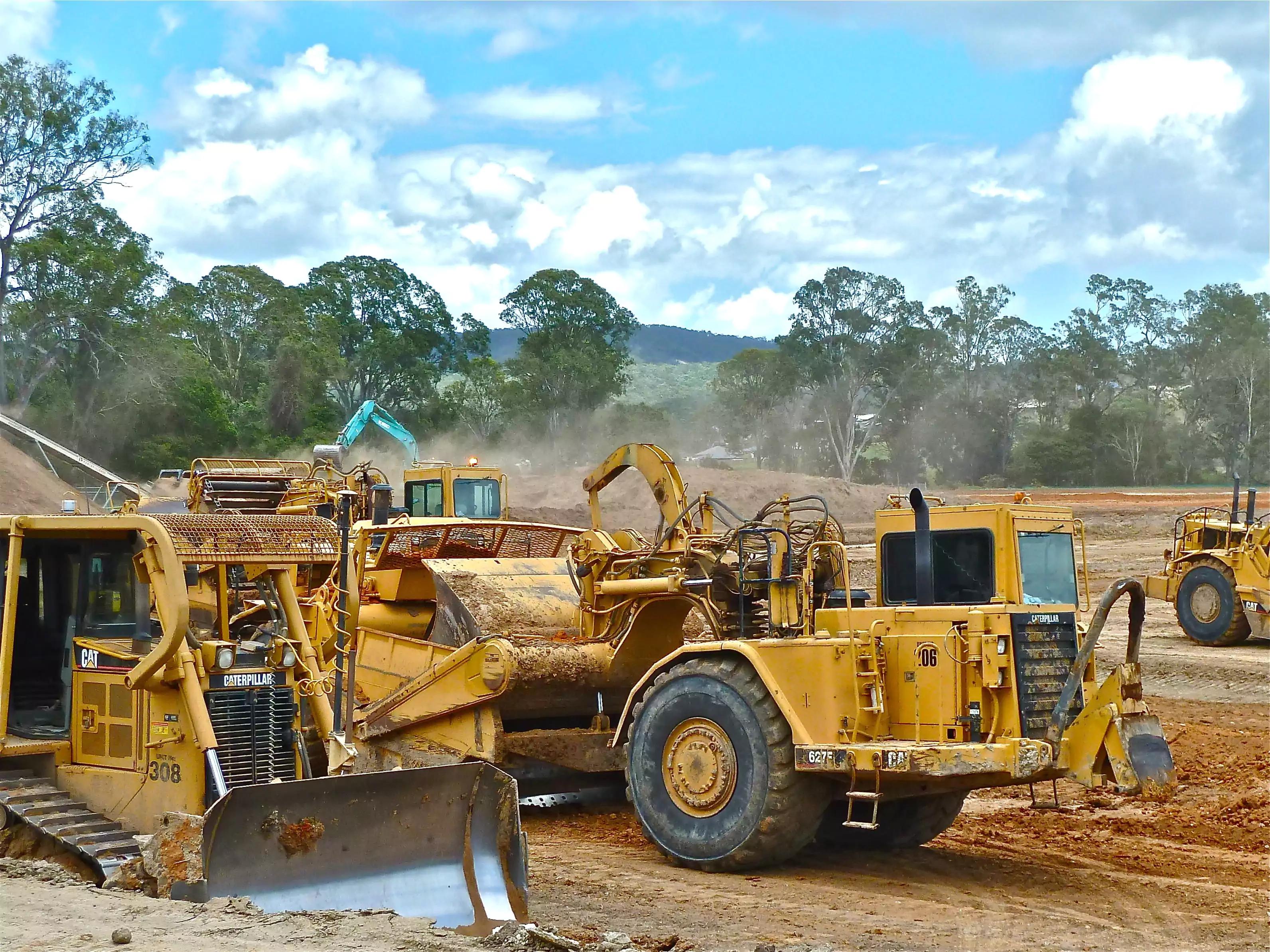 Land clearing banner